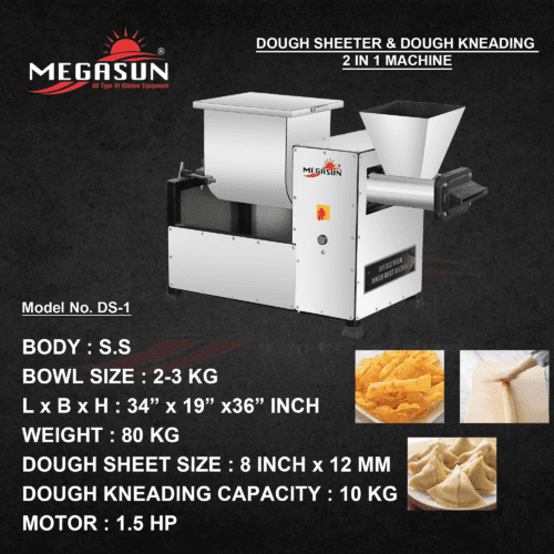 Dough Kneader & Dough Sheeter 2in 1