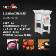 2 HP Gravy Machine
