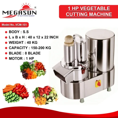 1 HP Vegetable Cutting Machine
