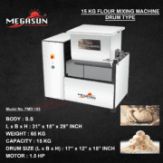 15 KG Flour Mixing Machine Drum Type