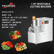 Vegetable Cutting Machine 1 HP