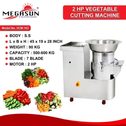 2 HP Vegetable Cutting Machine