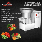 2 HP Vegetable Cutting Machine - Image 2