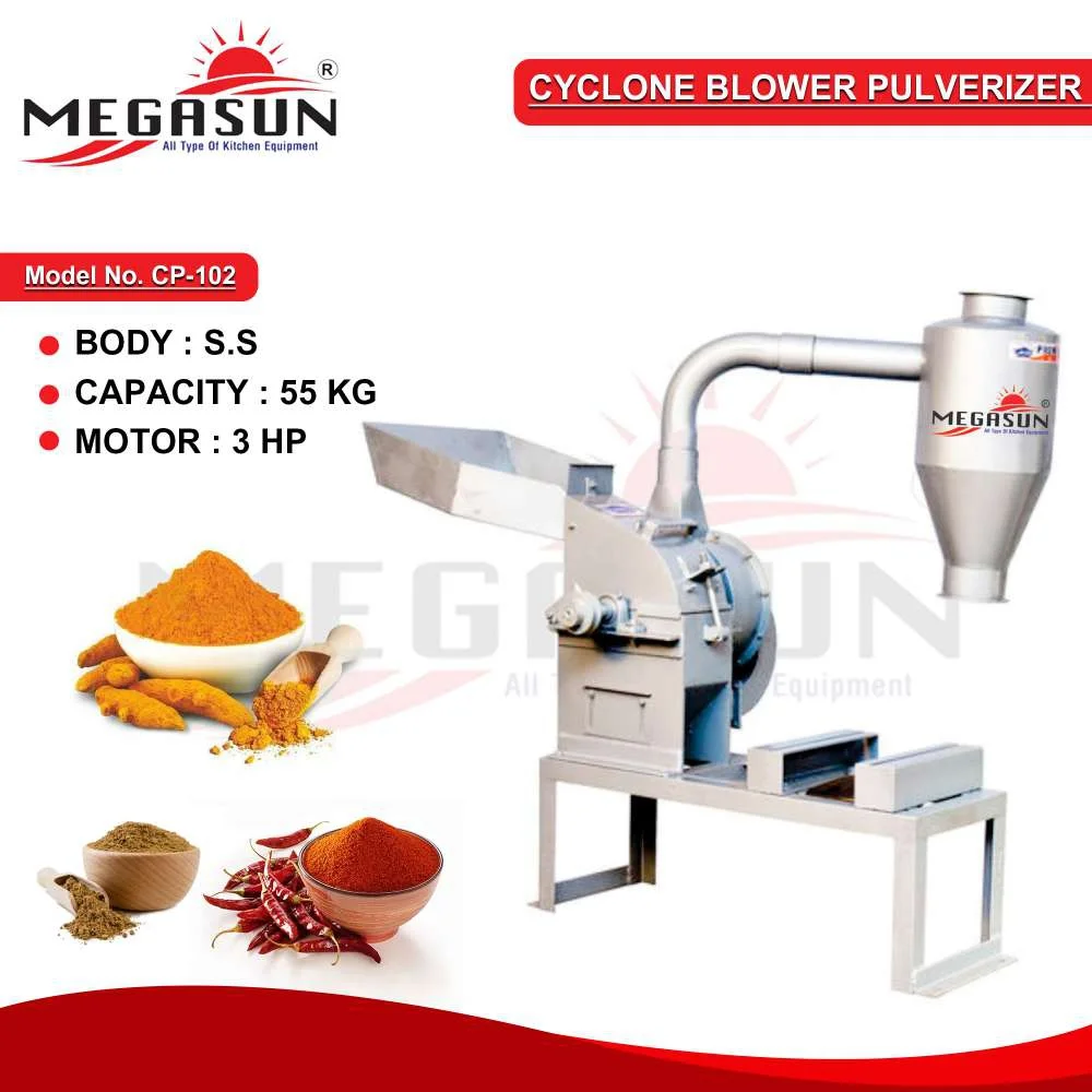 MS Body Blowler Type Pulvelizer 3 HP (CYCLONE Pulvelizer)
