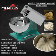 40 KG Flour Mixing Machine Bowl Type - Image 2