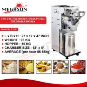 5 HP 2 In 1 Pulverizer (Three Phase) Premium Model