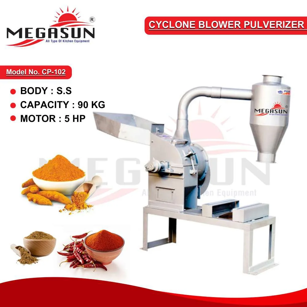 MS Body Blowler Type Pulvelizer 5 HP (CYCLONE Pulvelizer)