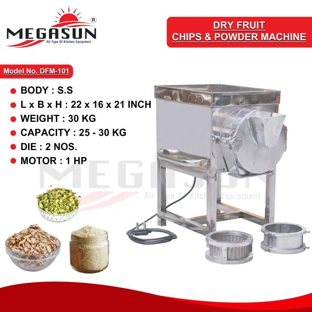 Dry Fruit Chips & Powder Machine