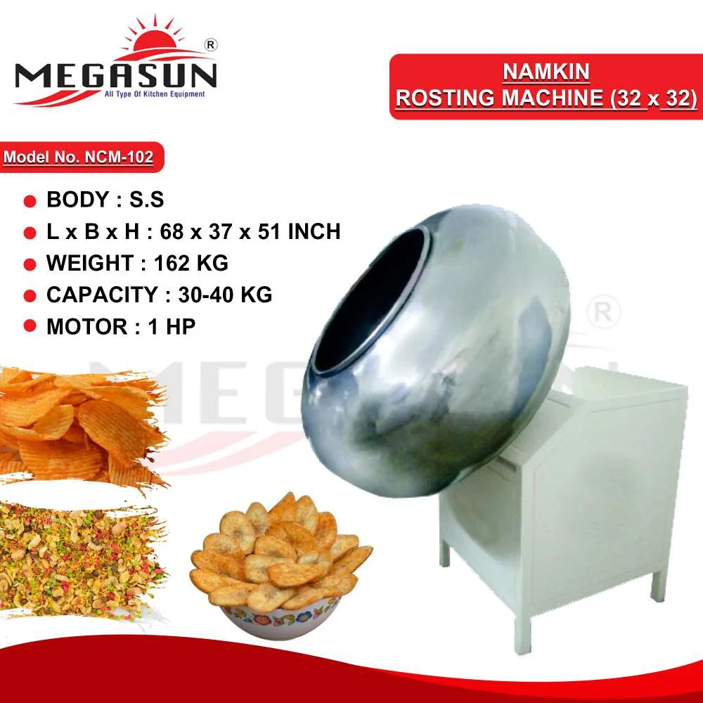 Namkeen Coating machine (18 x 18)