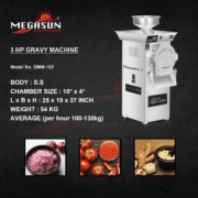 3 HP Gravy Masala Machine